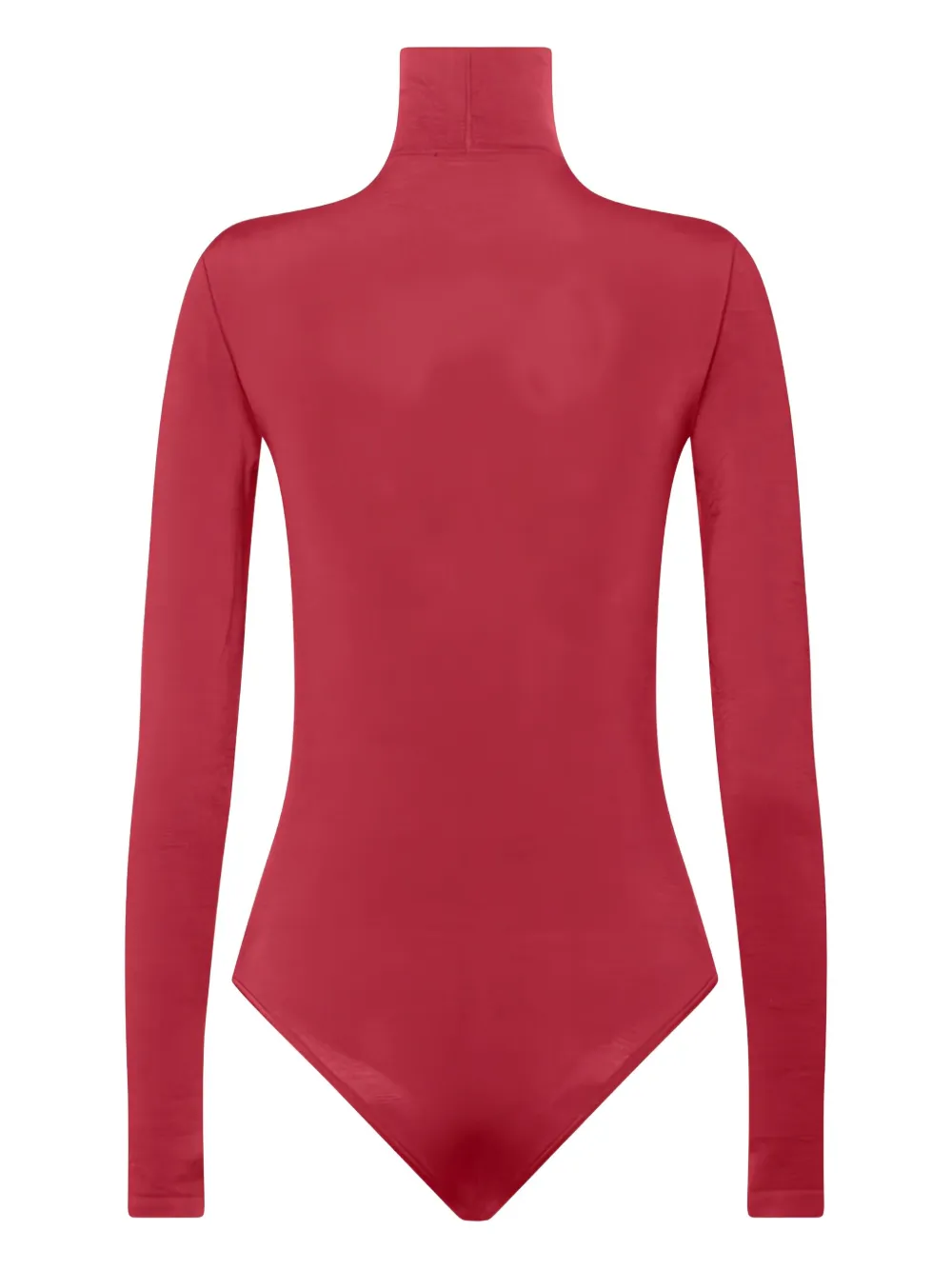 Wolford Colorado Cotton-blend Bodysuit In Red