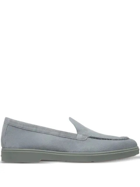 Santoni suede loafers