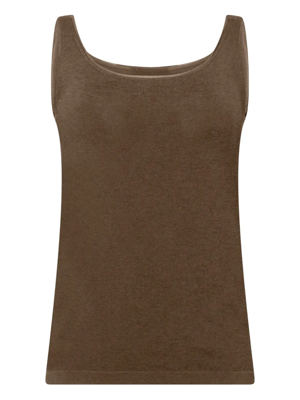 Wolford scoop-neck tank top Bruin