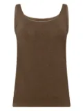 Wolford scoop-neck tank top - Brown