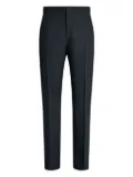 Zegna elastic-waist trousers - Blue