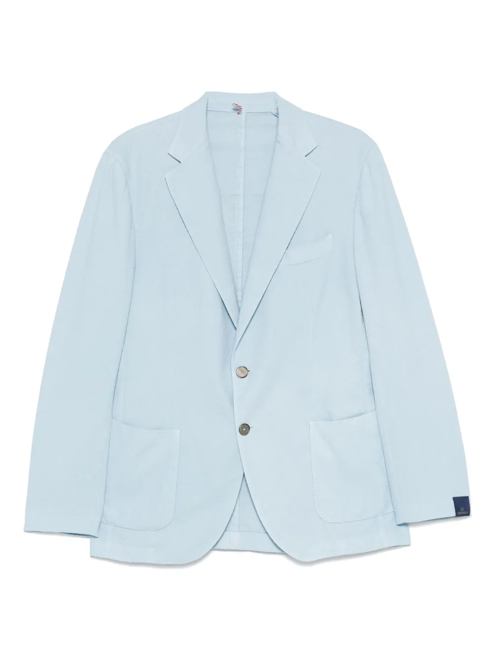 Santaniello blazer à simple boutonnage | bleu | Image 1