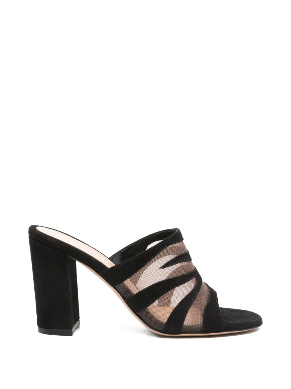 Gianvito Rossi slip-on heeled sandals Wit