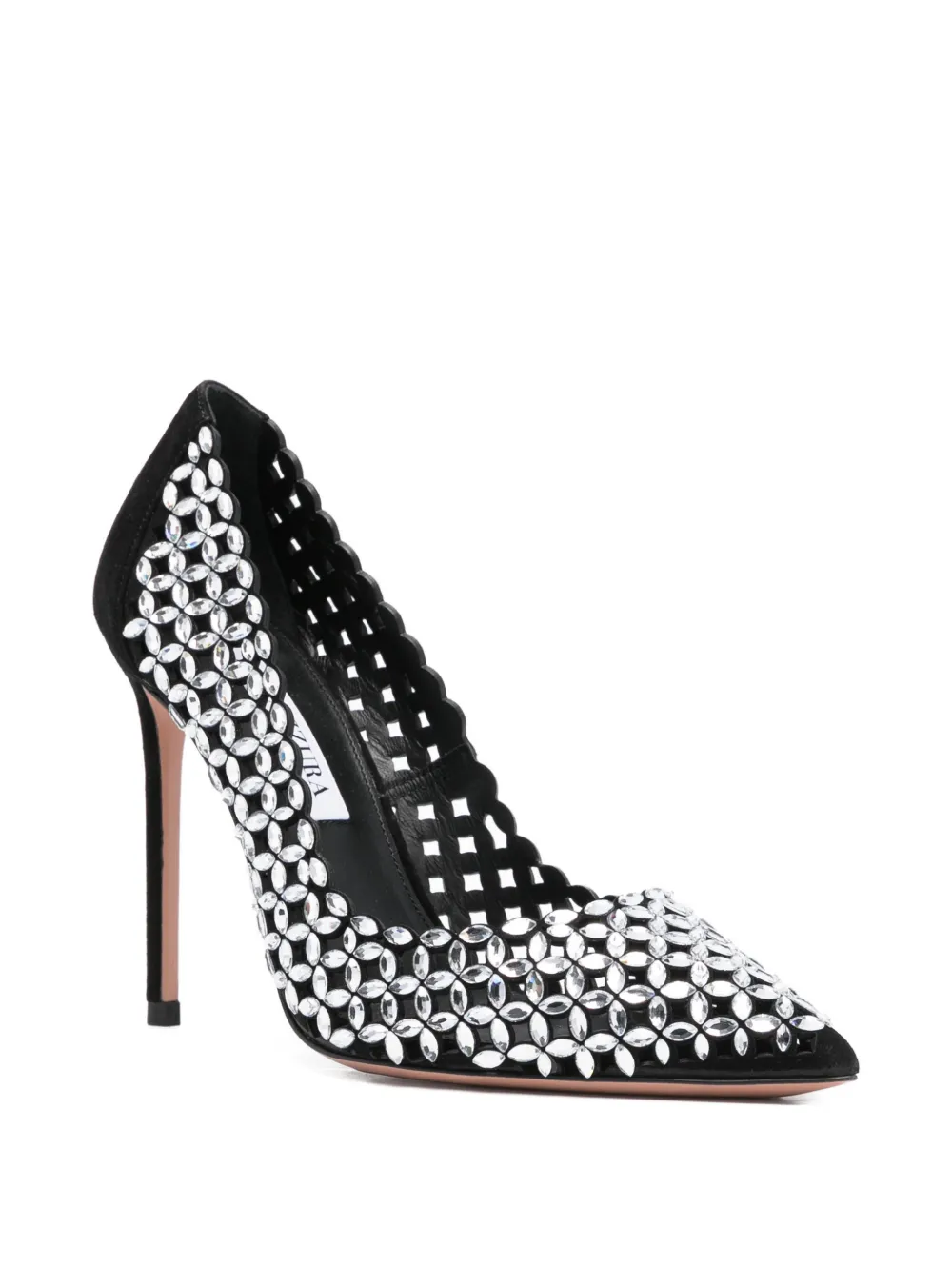 Aquazzura Pumps met puntige neus Zwart