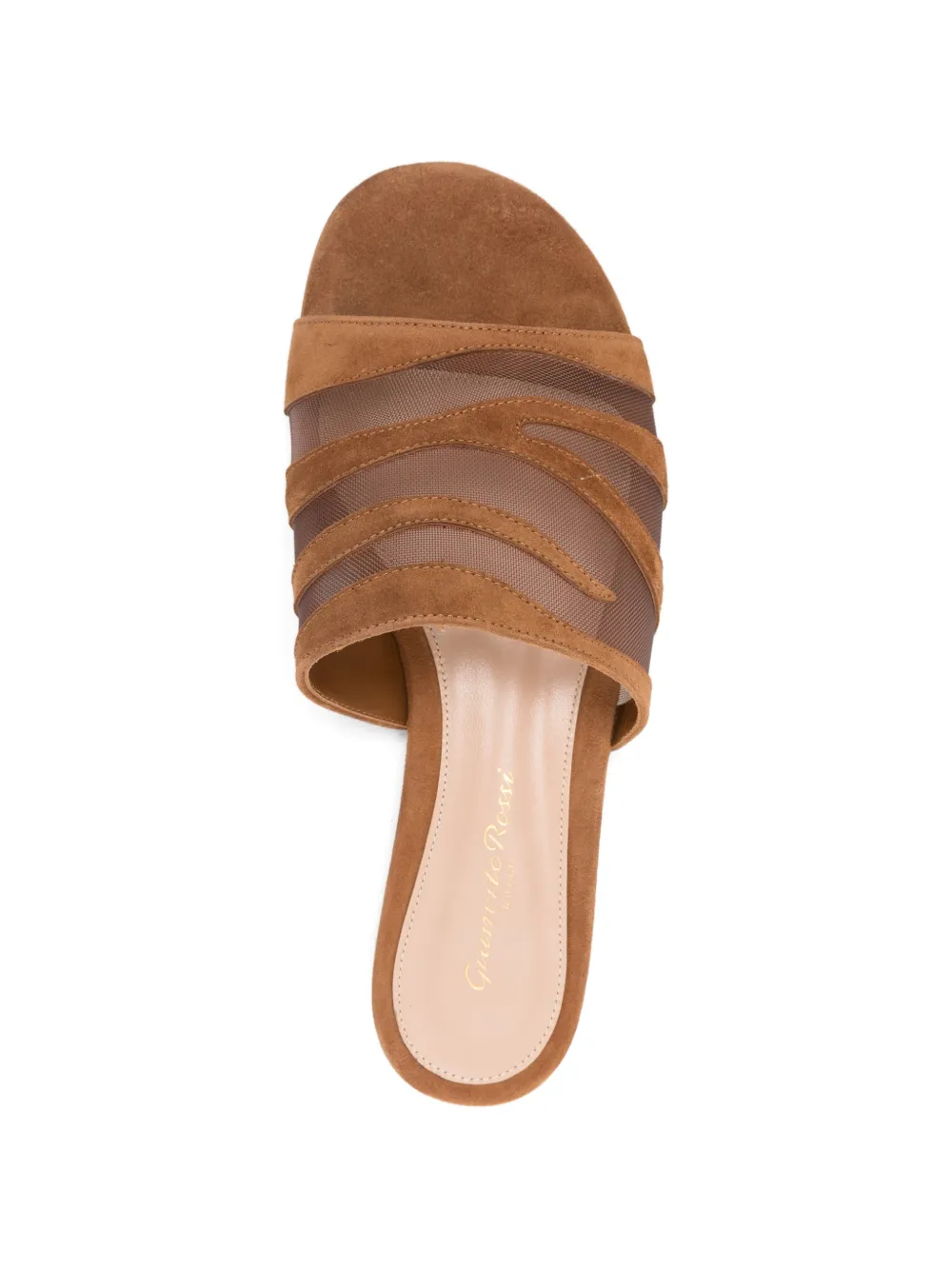 Gianvito Rossi slip-on flat sandals Bruin