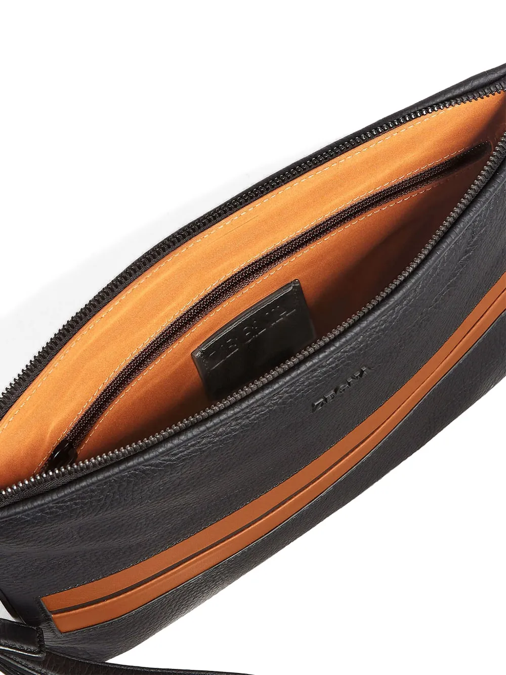 Zegna Leather Clutch Bag