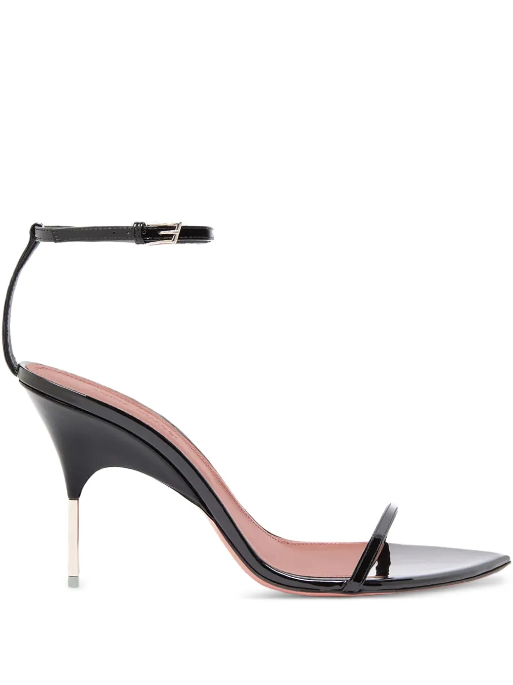 95mm Bruna patent sandals