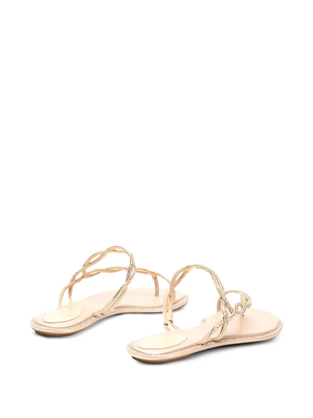 René Caovilla rhinestoned thong sandals | Flat Sandals | Image 2