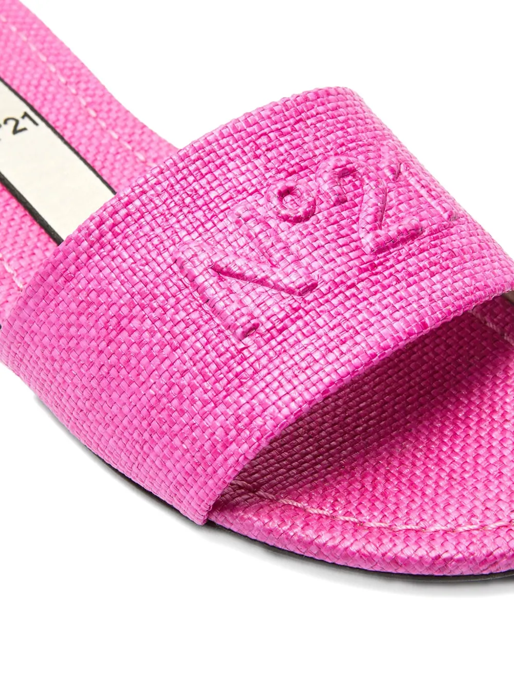 N°21 Logo-embossed Sandals In Pink