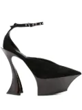 Mugler 140mm platform pumps - Black