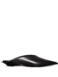 Mugler Fang pointed-toe mules - Black