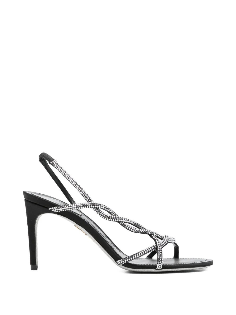 René Caovilla open-toe strap sandals - Nero