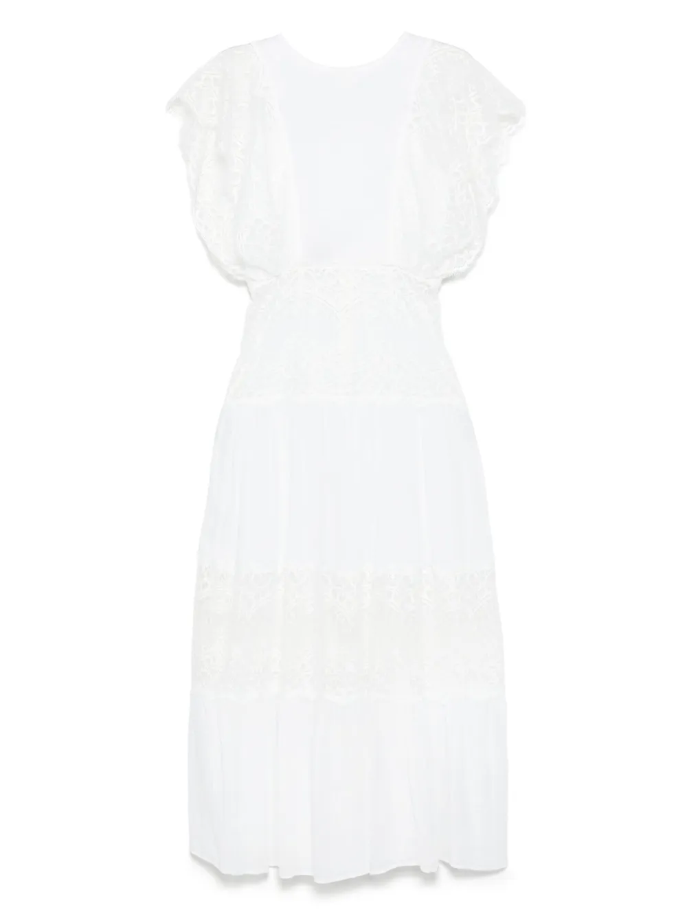 Blanca backless laced dress