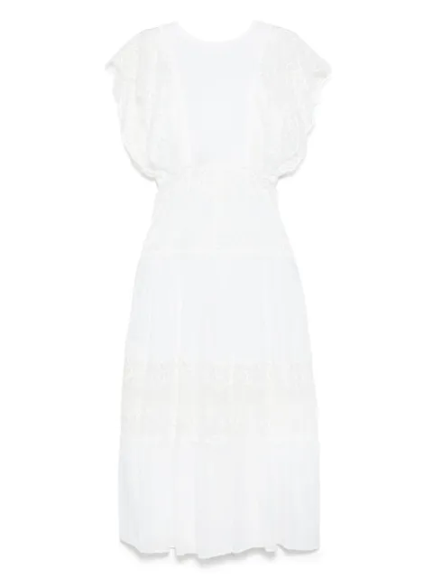 Bambah Blanca backless laced dress
