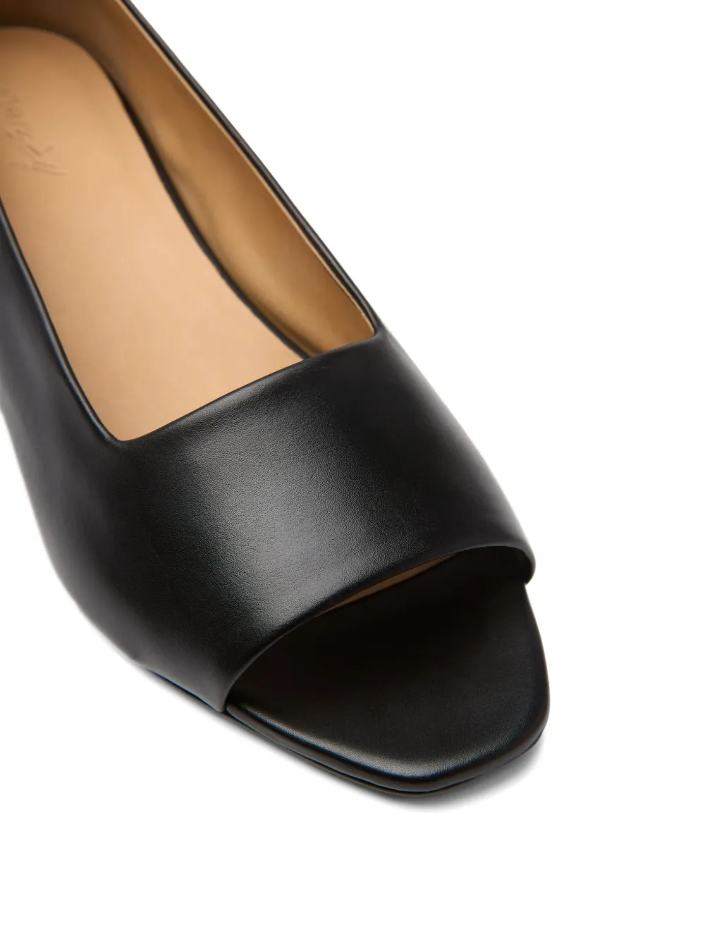 Marsèll Leren pumps Zwart