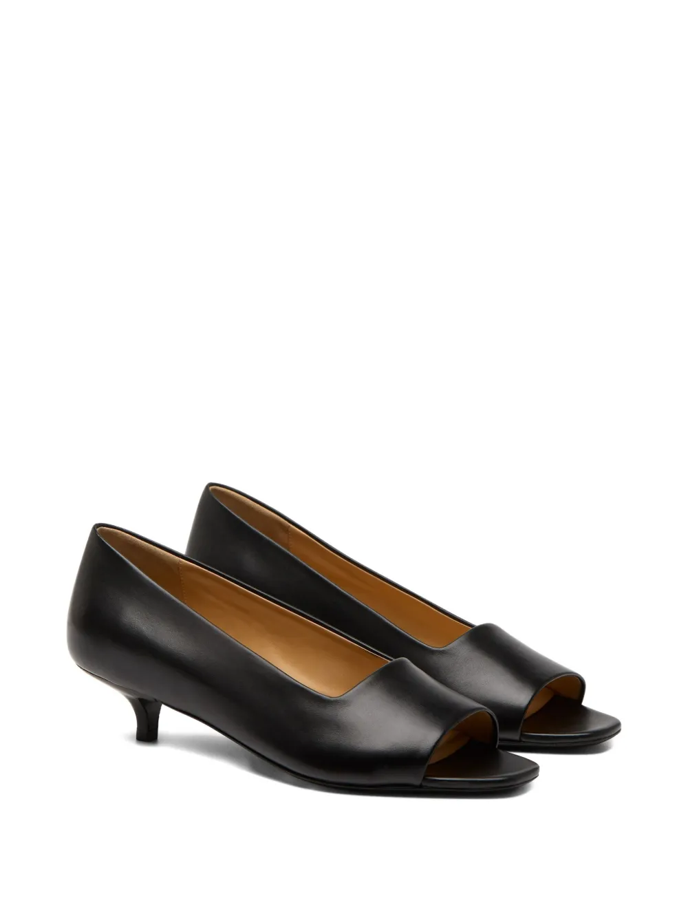 Marsèll Leren pumps Zwart