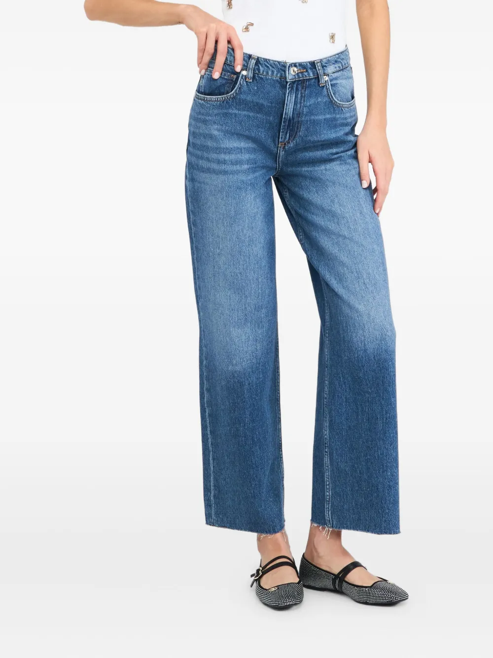 LIU JO Katoenen jeans Blauw