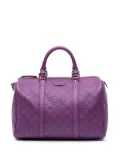 Gucci Pre-Owned 2016-2024 Medium Guccissima Joy boston bag - Purple