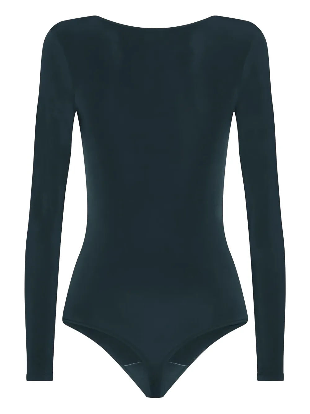 Wolford Long-sleeve Bodysuit In Blue