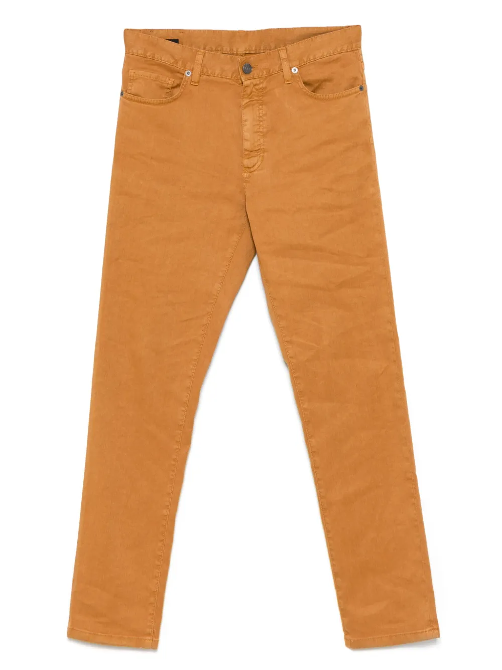 Zegna Jeans met vijf zakken Geel