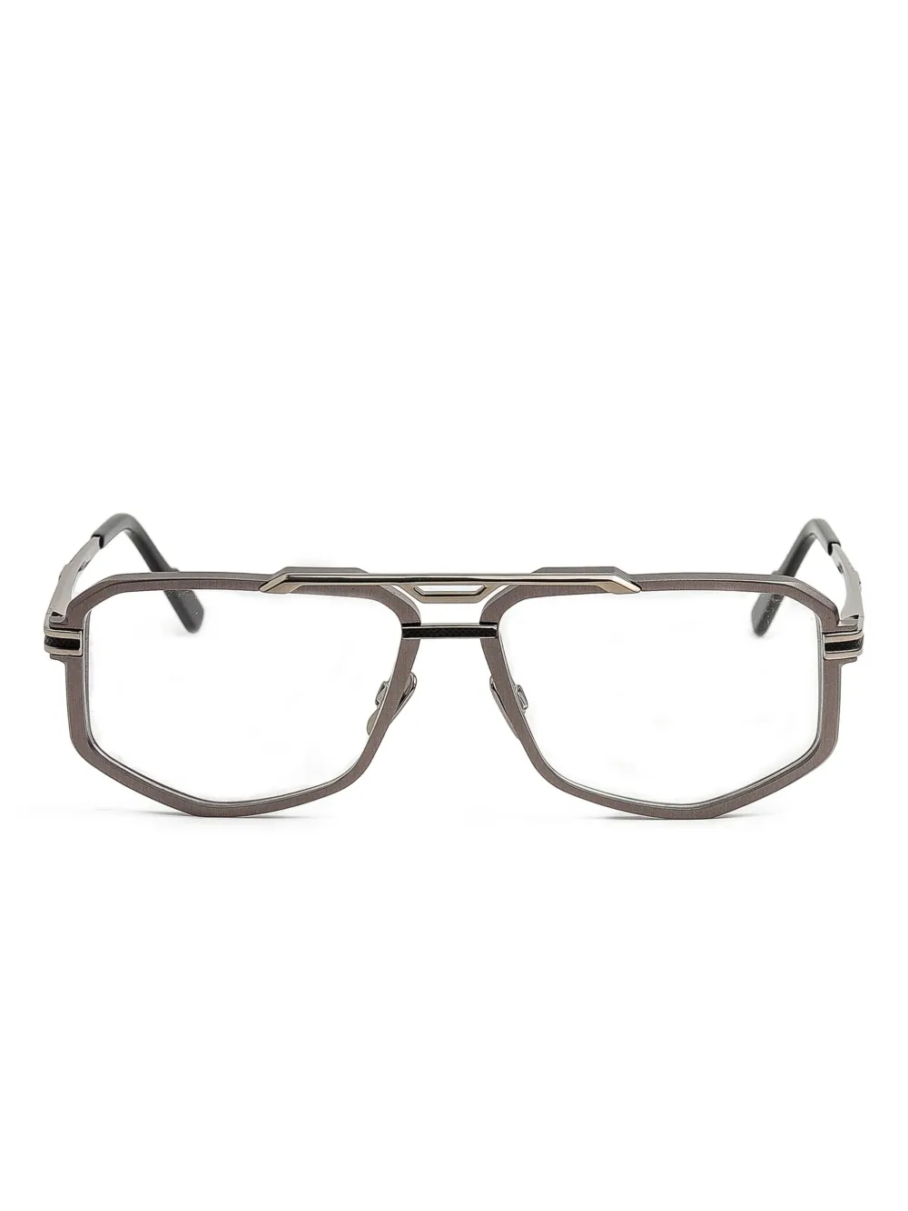 Cazal octagonal-frame optical glasses | plateado | Image 1