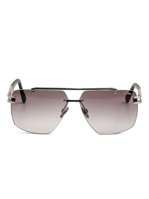 Cazal geometric-frame gradient sunglasses