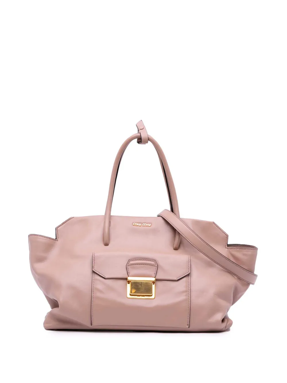 Miu Miu Pre-Owned 2010-2024 Vitello Soft Front Pocket satchel | Image 1