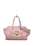 Miu Miu Pre-Owned 2010-2024 Vitello Soft Front Pocket satchel - PINK