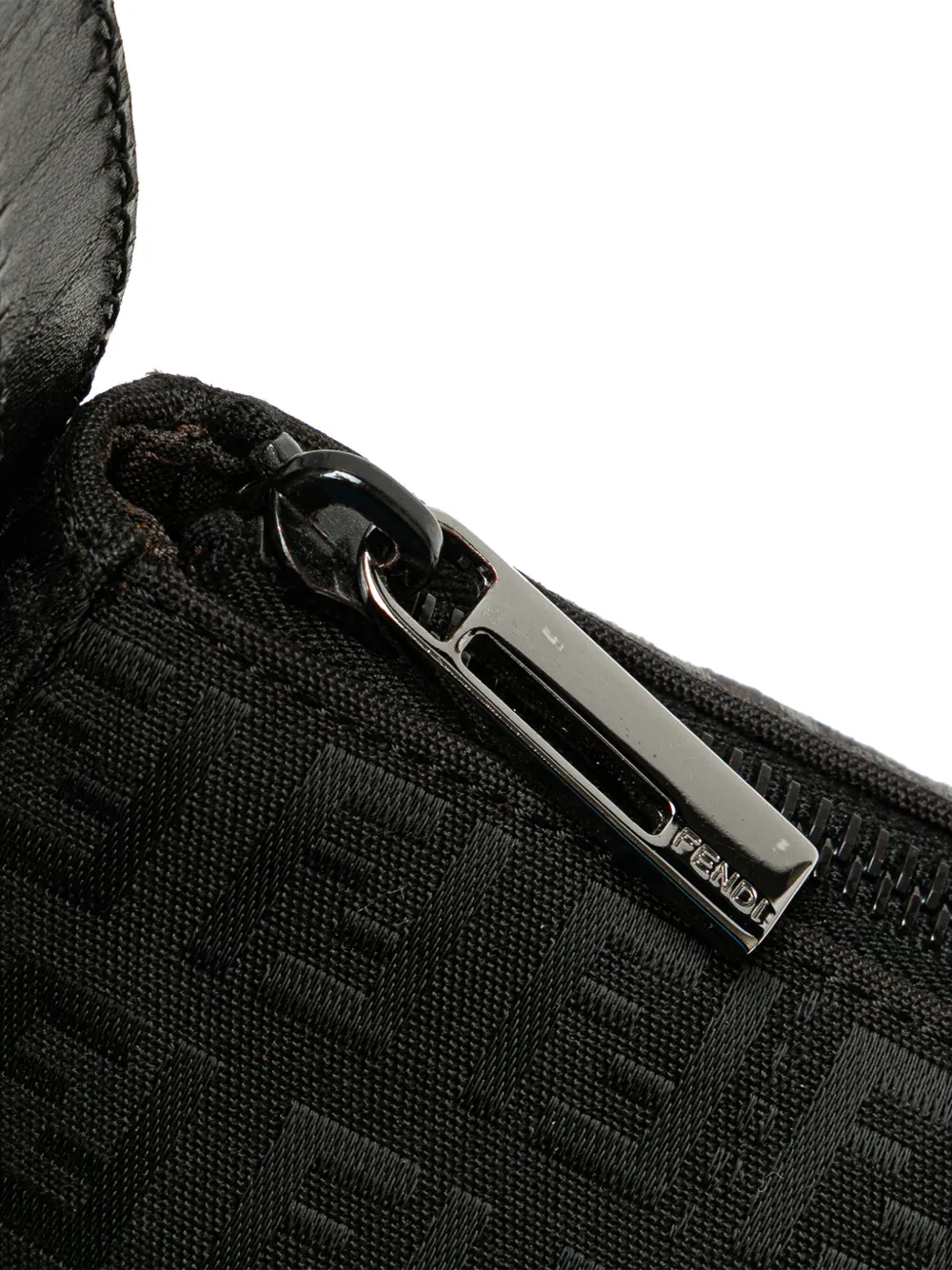 Fendi Pre-Owned 2000-2010 Zucchino Canvas Pochette Shoulder