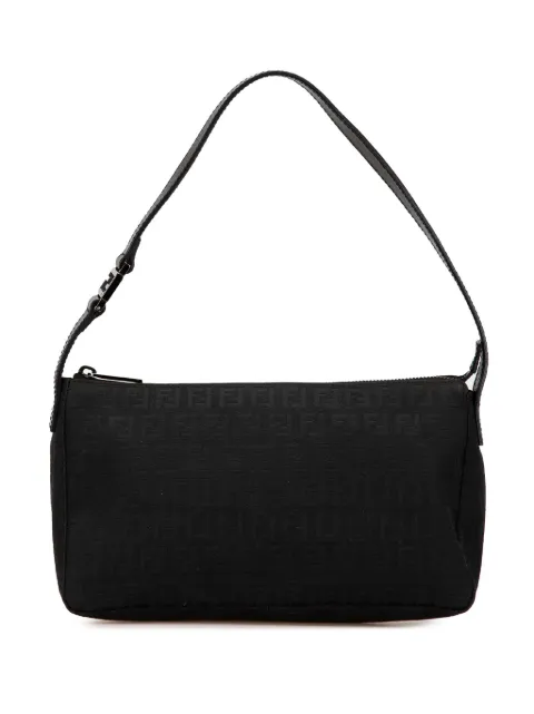 Fendi Pre-Owned bolsa de hombro Zucchino Pochette de lona 2000-2010
