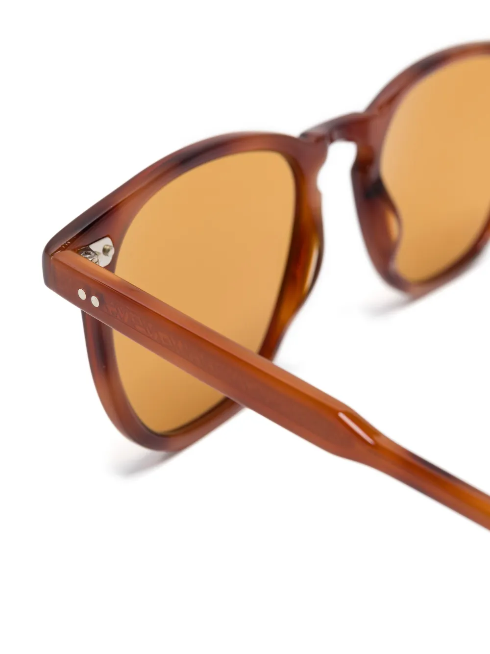Garrett Leight 2131 Vinbrt Brooks II zonnebril Bruin