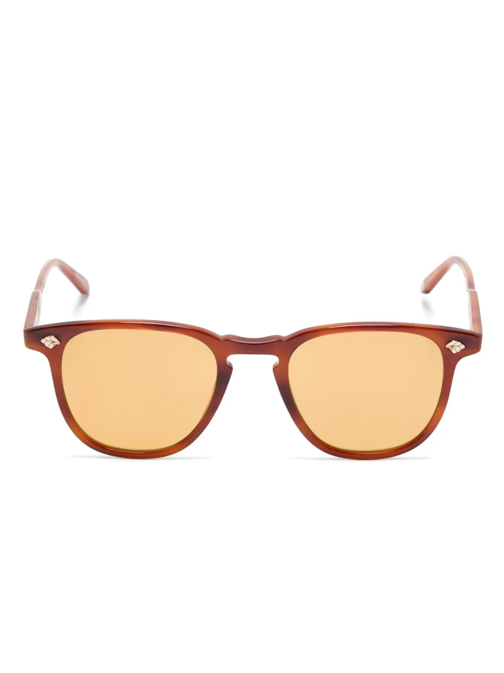 Garrett Leight 2131 Vinbrt Brooks II zonnebril Bruin