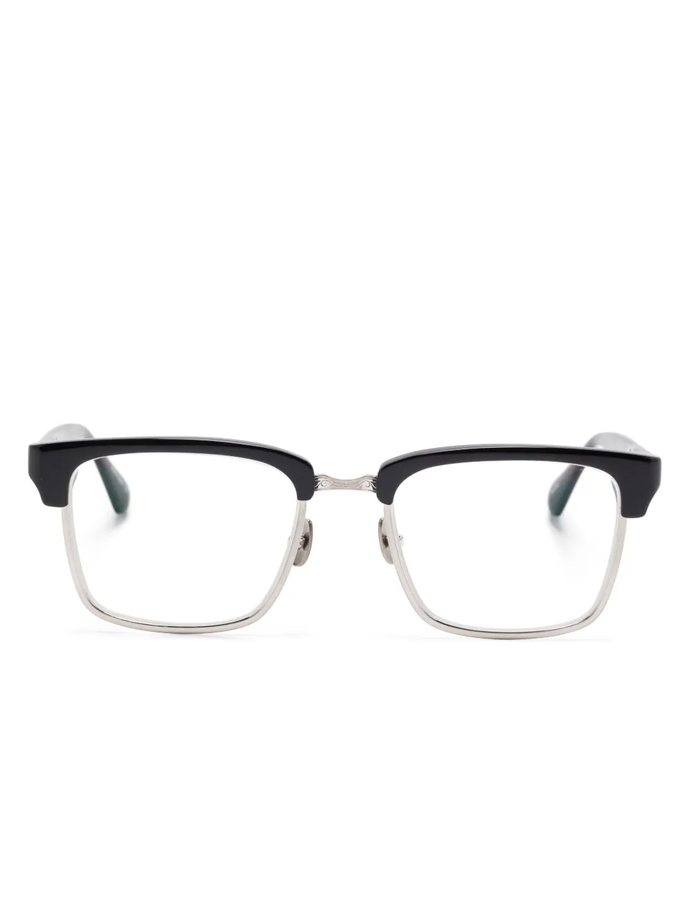 Matsuda square-frame glasses | Black | Image 1