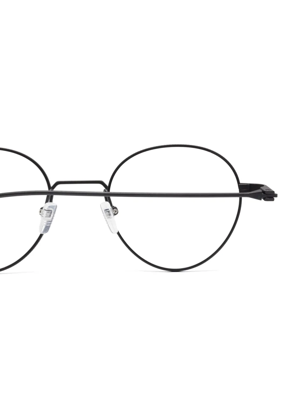 Dita Eyewear Bril met rond montuur Zwart