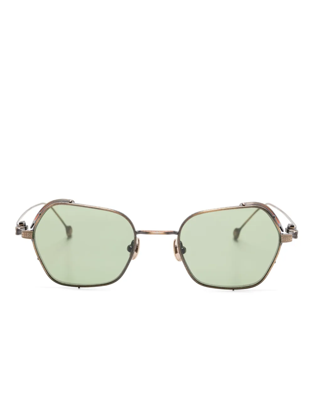 Matsuda geometric-frame sunglasses | Brown | Image 1