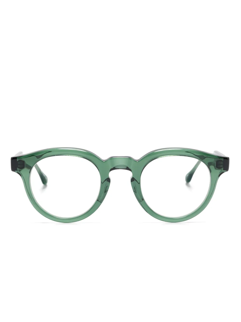 Matsuda round-frame glasses | Green | Image 1