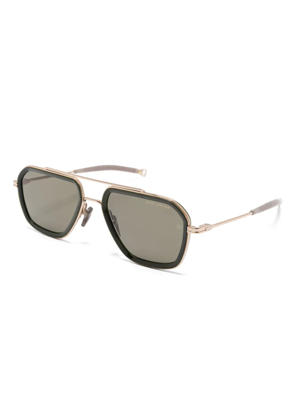 Dita Eyewear Zonnebril met piloten montuur - Zwart