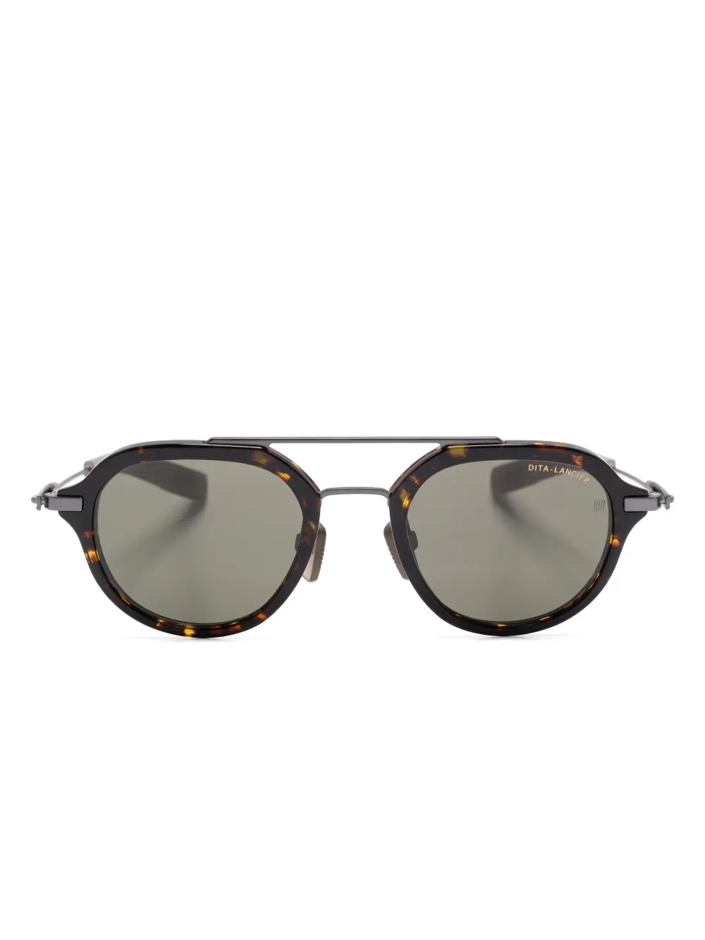 Dita Eyewear lentes de sol con armazón redonda | marrón | Image 1