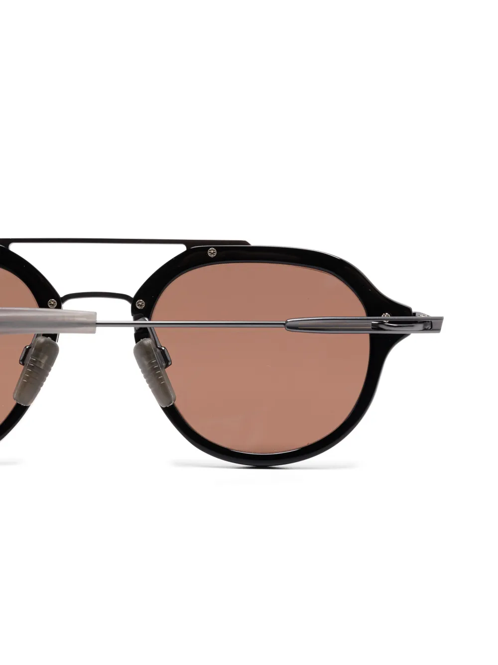 Dita Eyewear Zonnebril met rond montuur Zwart