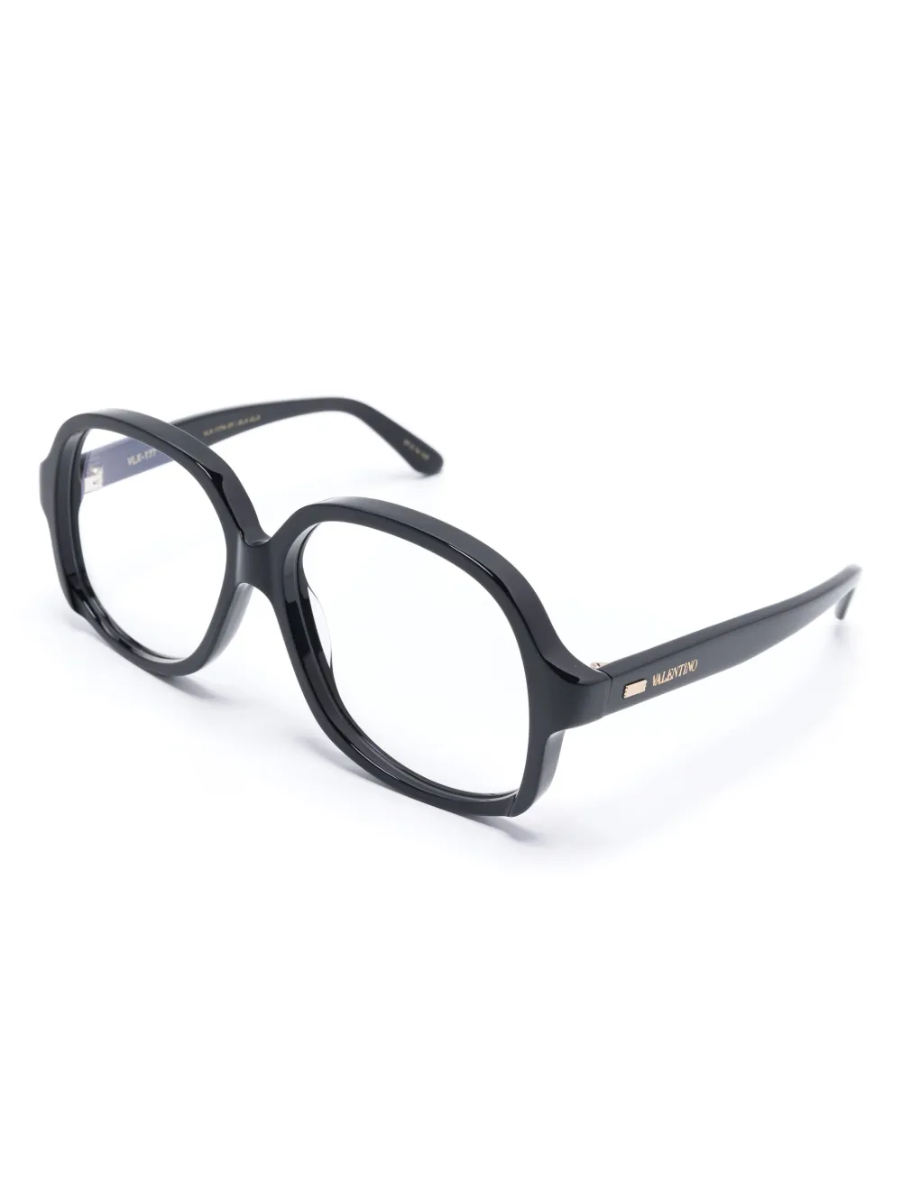 VALENTINO GARAVANI EYEWEAR Bril met logoprint Zwart