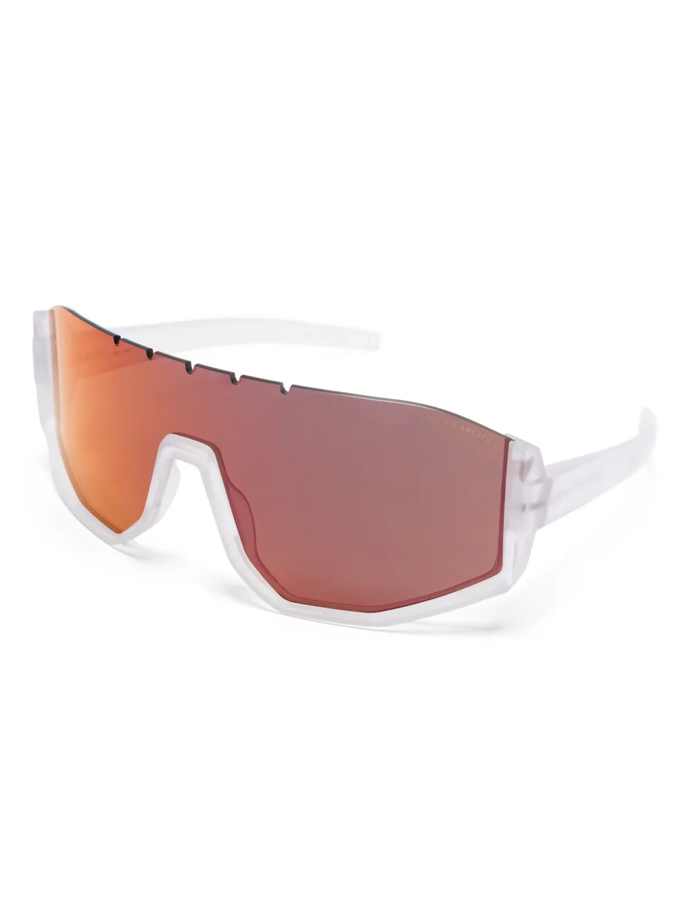 Dita Eyewear Zonnebril met schild montuur - Wit
