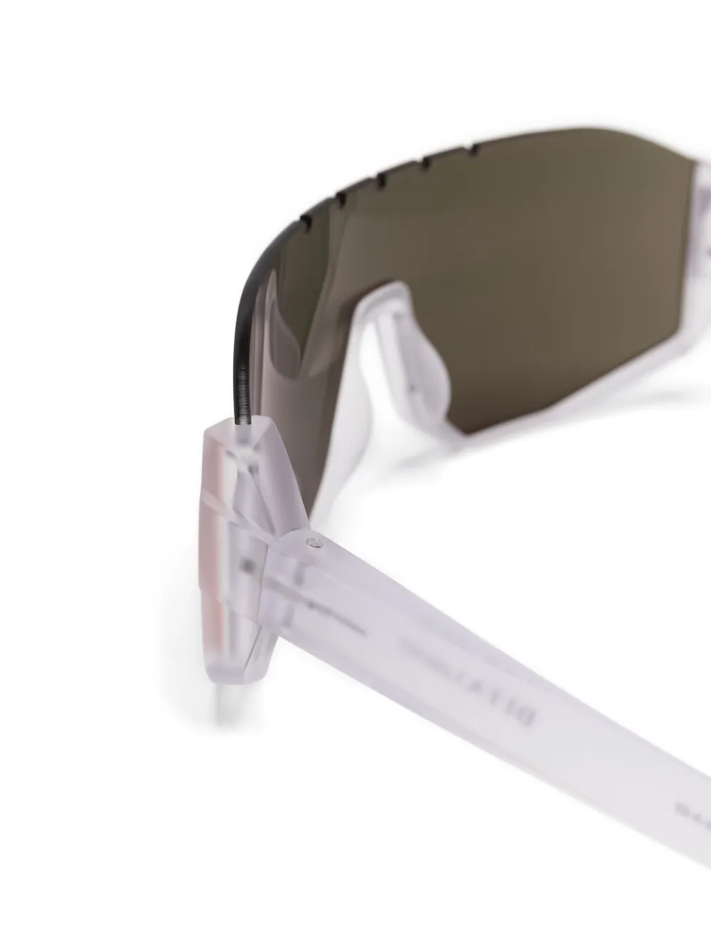 Dita Eyewear Zonnebril met schild montuur Wit