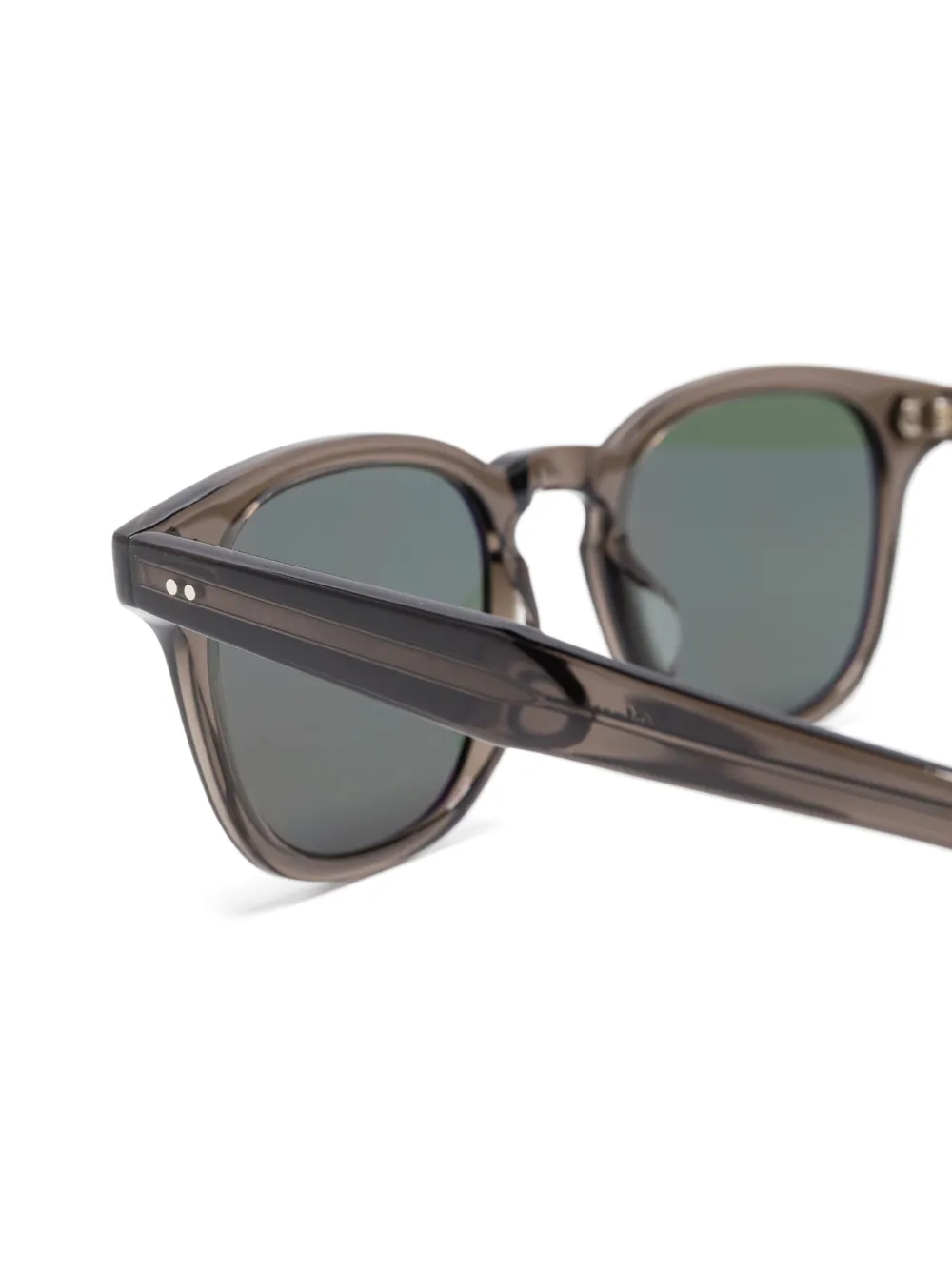 Garrett Leight Ace zonnebril Bruin