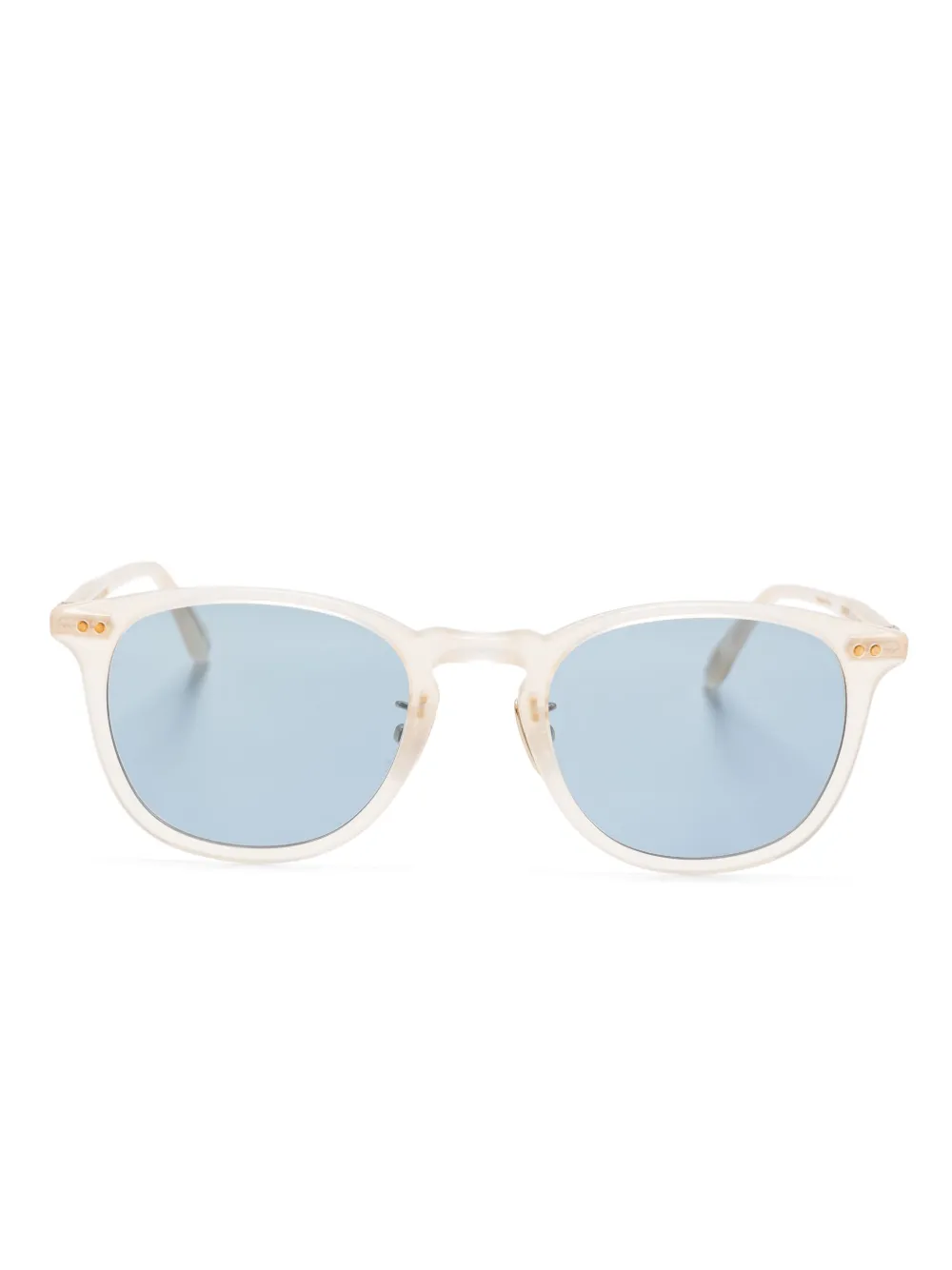Garrett Leight Kinney zonnebril Beige