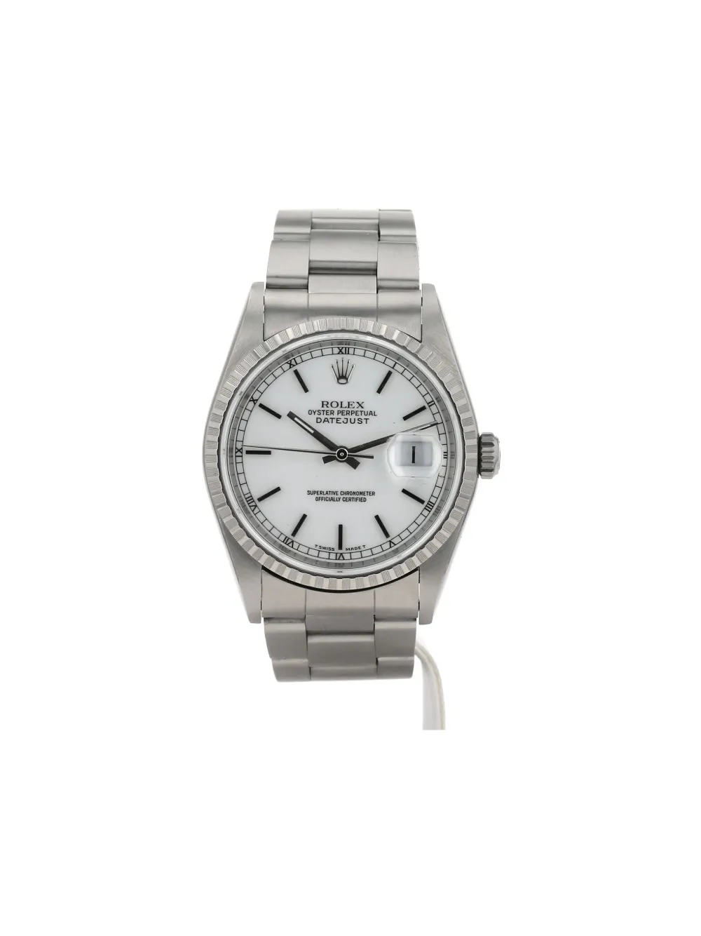 Rolex 1997 デイトジャスト 36mm - ホワイト Rolex 1997 デイトジャスト 36mm - ホワイト