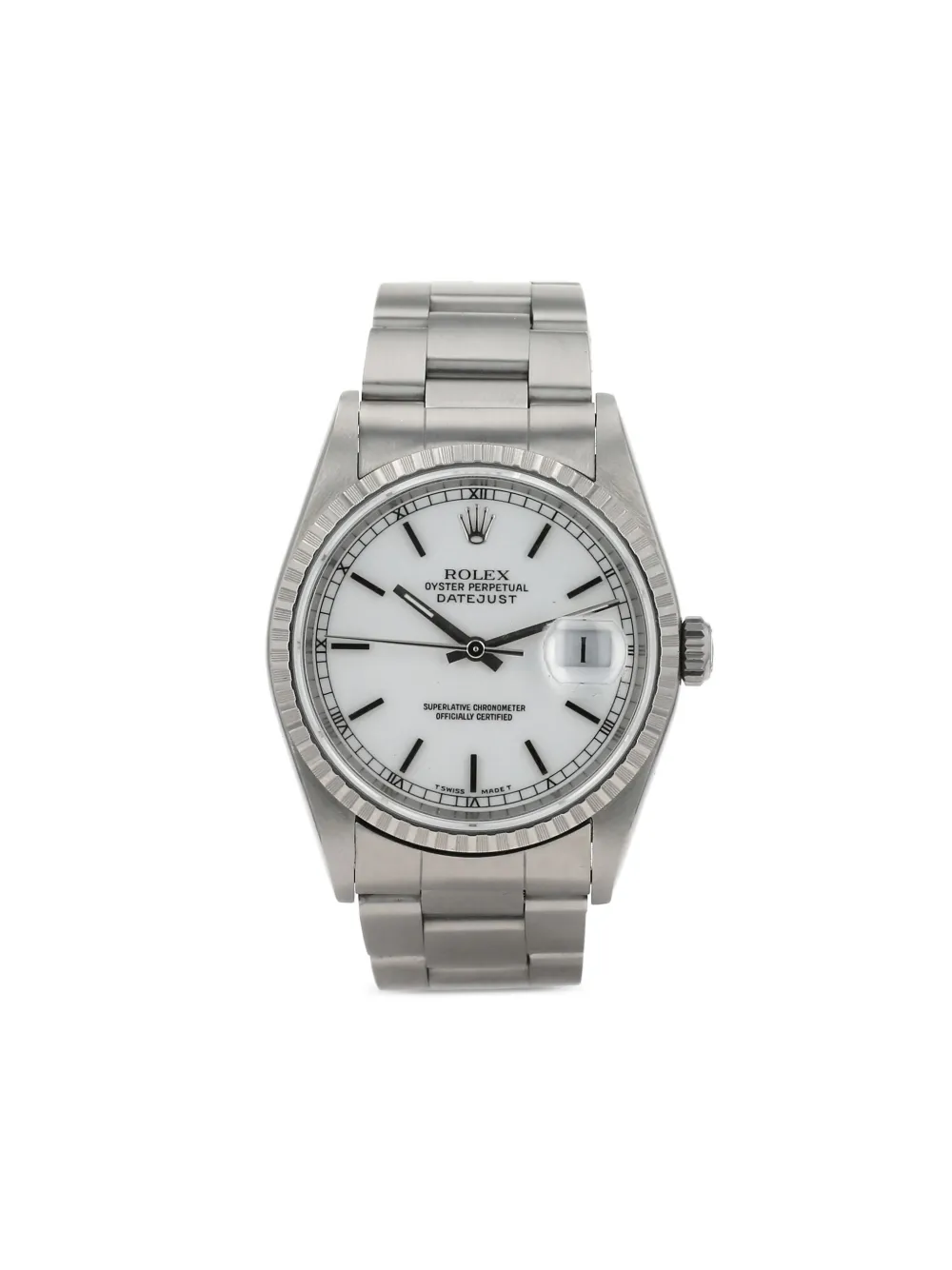 Rolex reloj Datejust de 36mm 1997 | blanco | Image 1