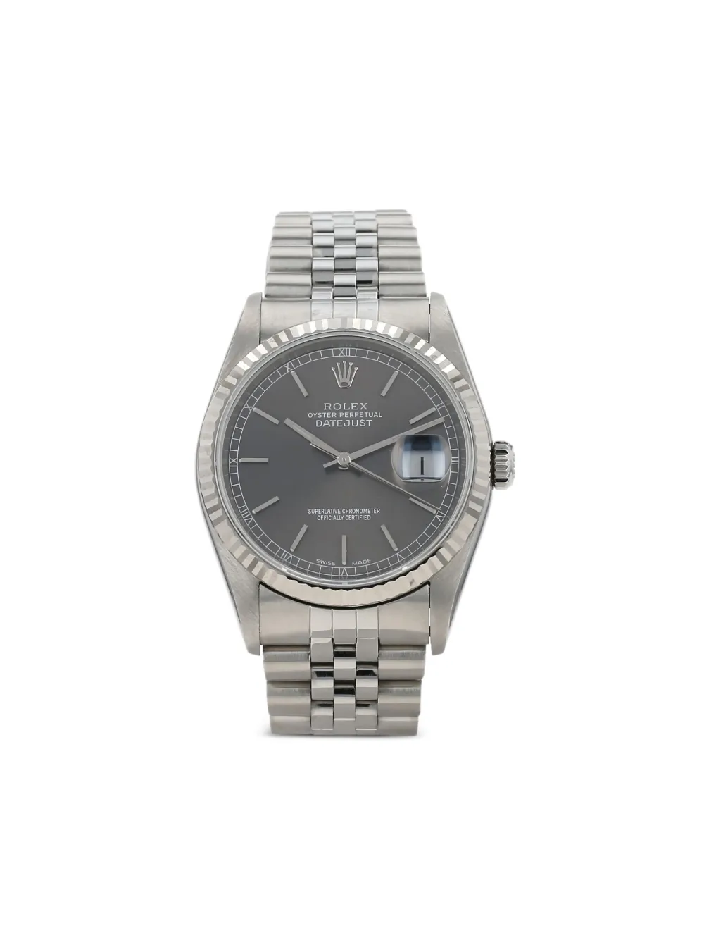 Rolex reloj Datejust de 36mm 1996 | gris | Image 1