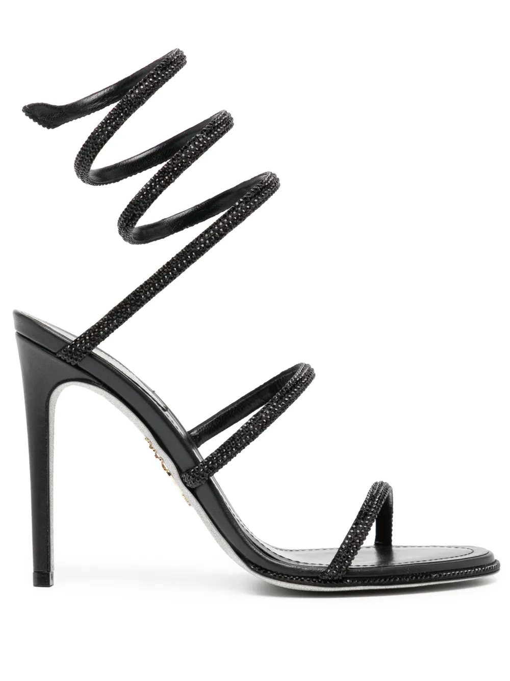 René Caovilla 110mm Cleo sandals Black