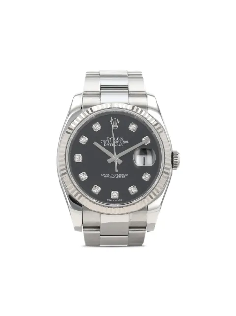 Rolex datejust 36mm diamond hour markers