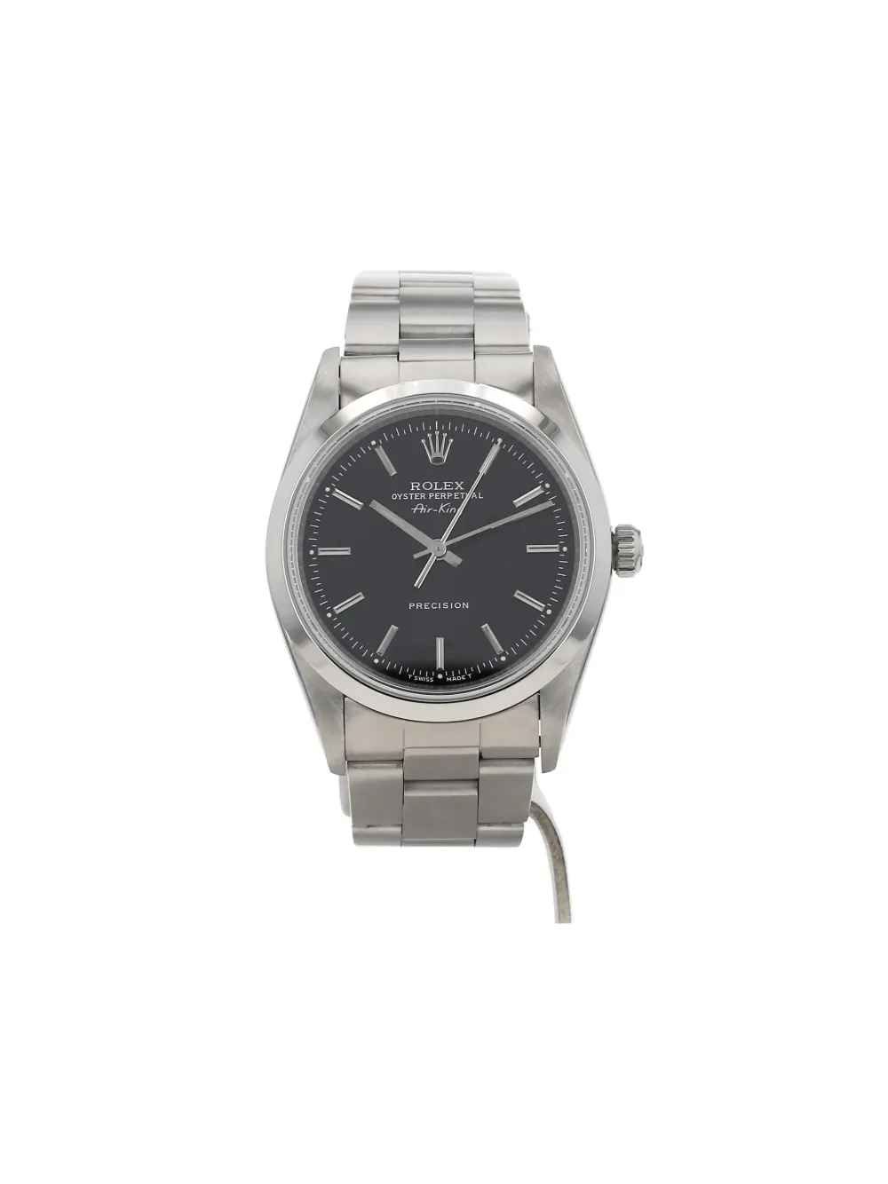 Pre-owned Rolex 1996 Air King 34mm In Black